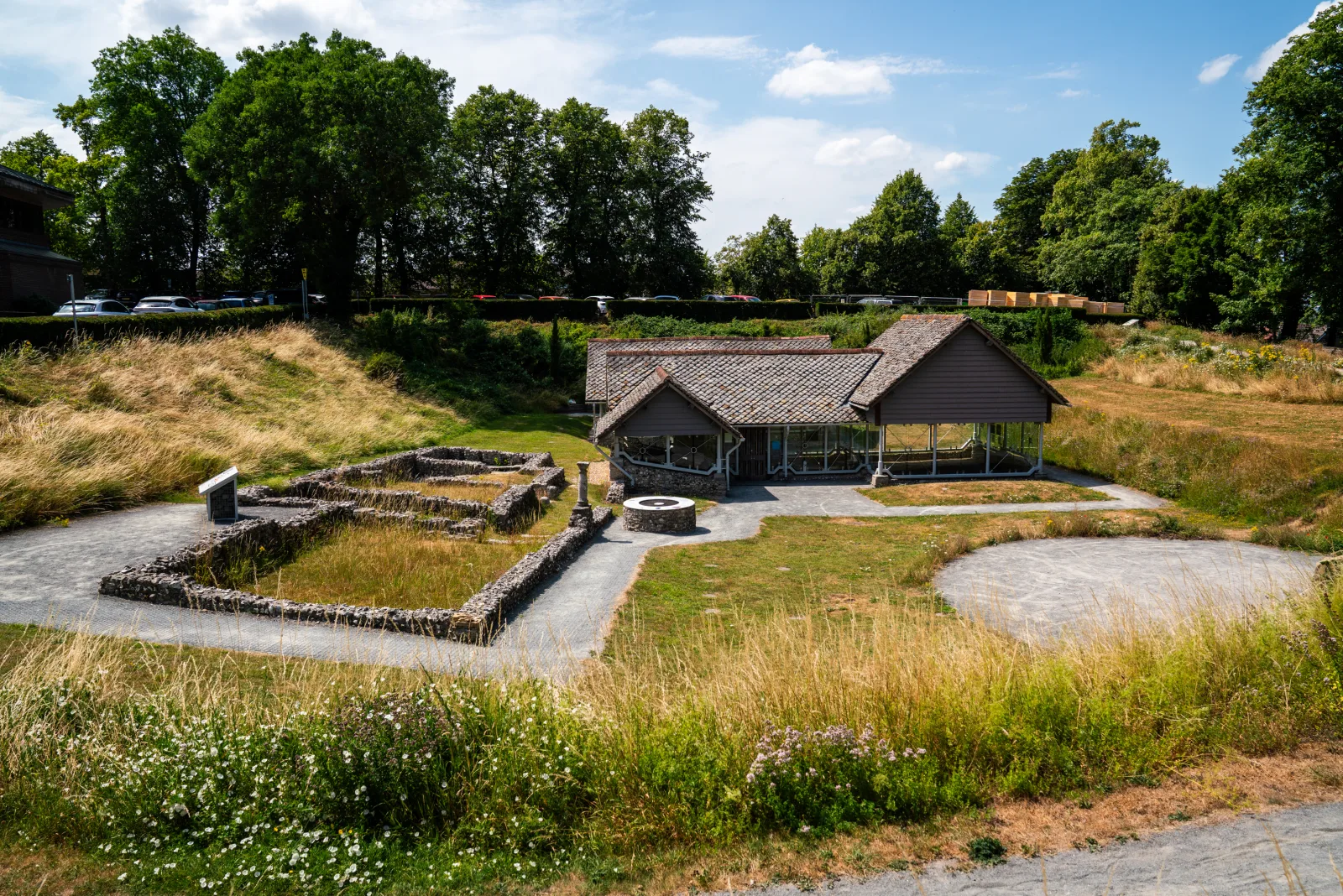 Roman Town House remains in Dorchester